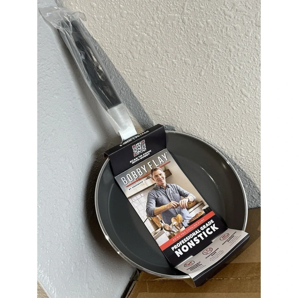 Lot of 3 Frypans Bobby Flay 8